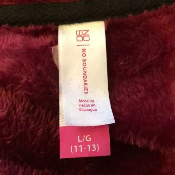 No Boundaries Super Soft Fleece Hoodie Jrs 11/13 - Picture 9 of 11